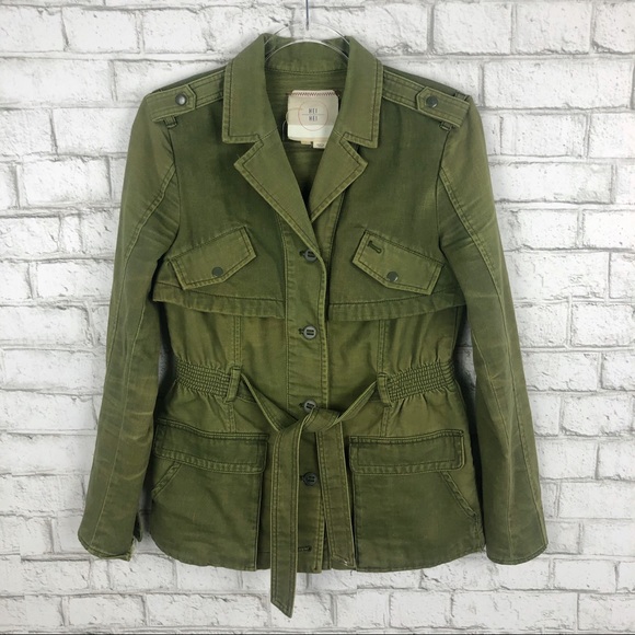 SOLD 💛 ANTHROPOLOGIE Hei Hei Ruffle Anorak Jacket - Picture 2 of 8